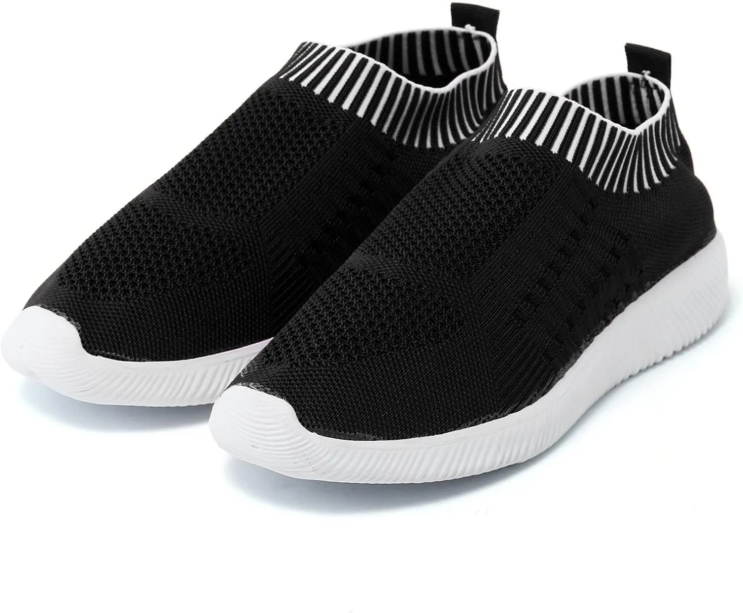 Womens Orthopedic Slip On Casual Shoes Walking Sneakers with Arch Support Comfortable Loafers Plantar Fasciitis Relief Foot Pain Diabetic Feet