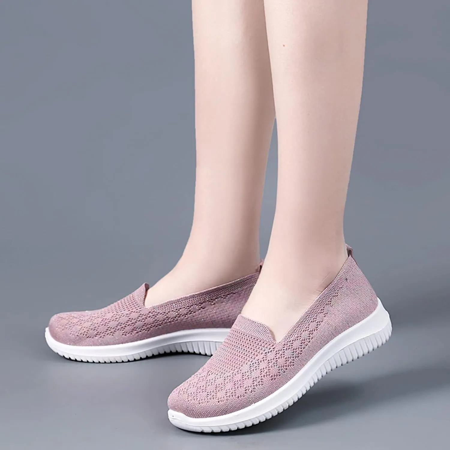 Women's Running Shoes Women Sneaker Breathable Mesh Walking Womens Sneakers Womens Supportive Running Shoe