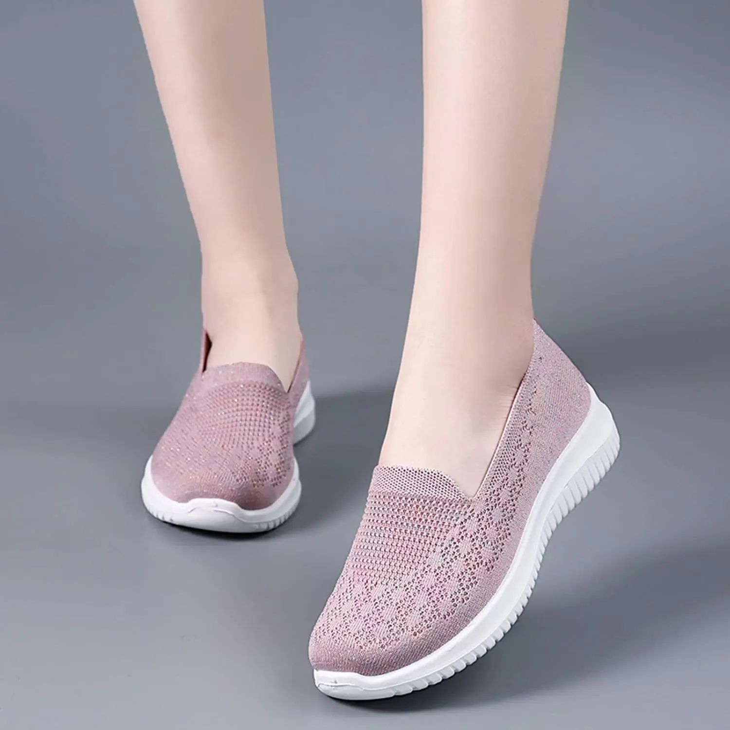 Women's Running Shoes Women Sneaker Breathable Mesh Walking Womens Sneakers Womens Supportive Running Shoe