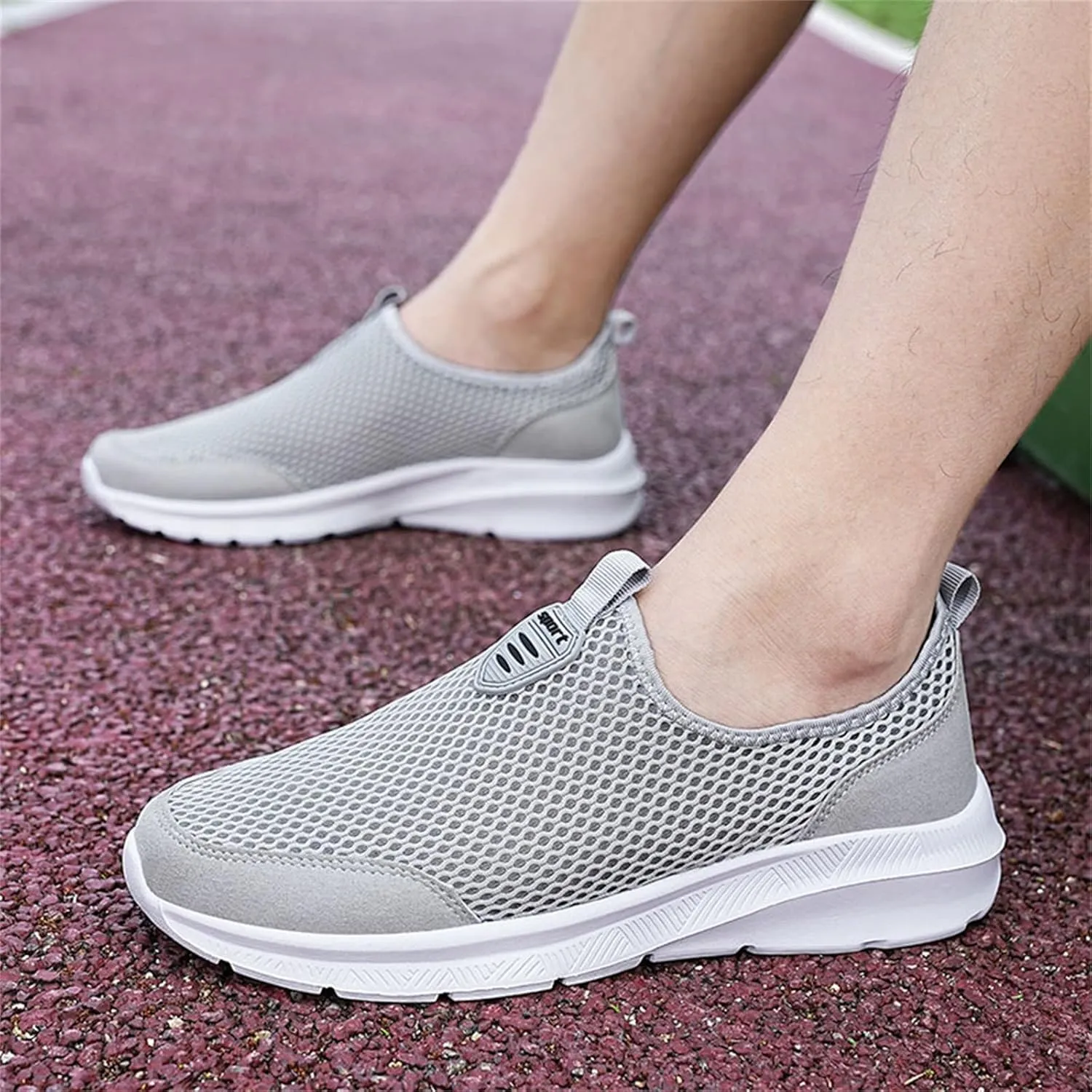 Womens Slip On Walking Shoes Lightweight Breathable Non Slip Womens Tennis Shoes Wide Width Women's Casual Shoes Shoes Sneakers Waterproof Tennis Shoe Casual Loafers
