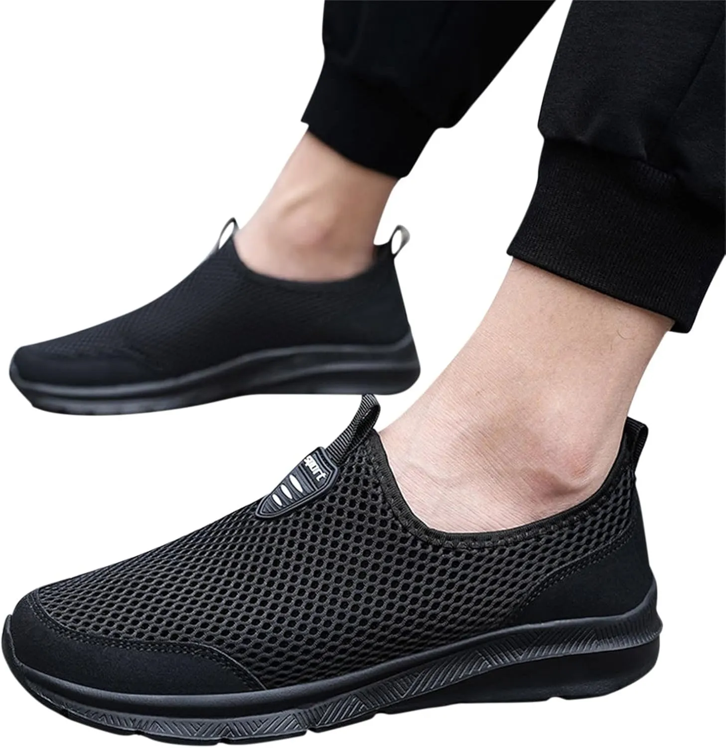 Womens Slip On Walking Shoes Non Slip Running Shoes Walking Shoes Women Slip On White Casual Shoes High Top Sneakers Waterproof Tennis Shoe Casual Loafers