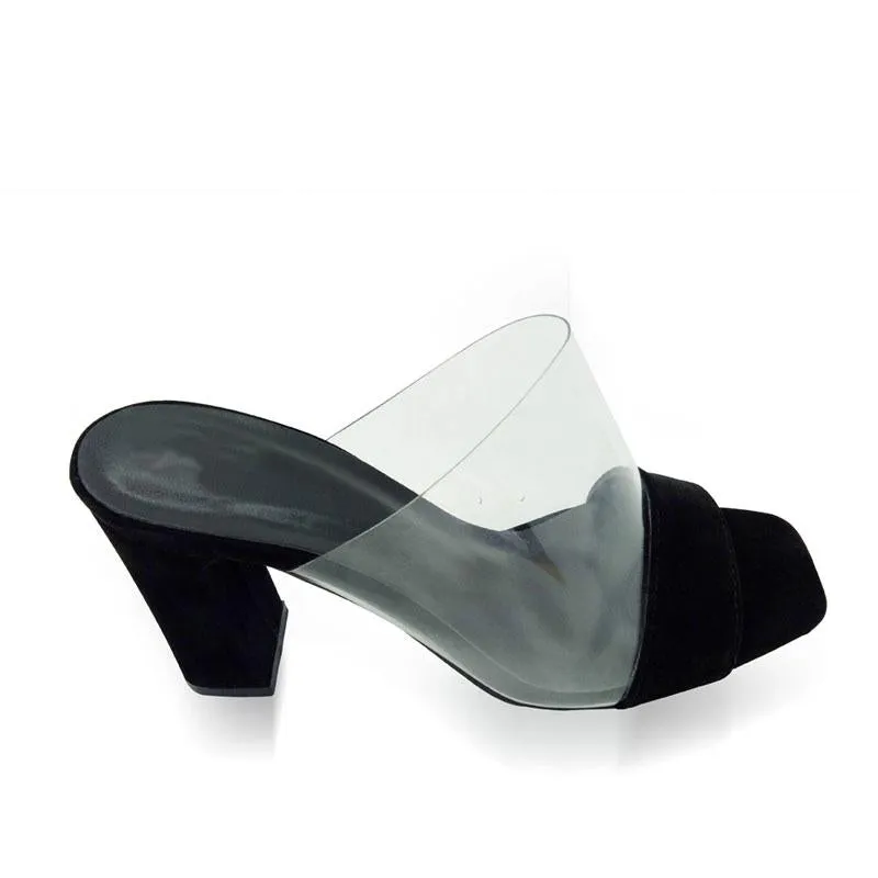 Women's Summer Casual Shoes With Square Heels