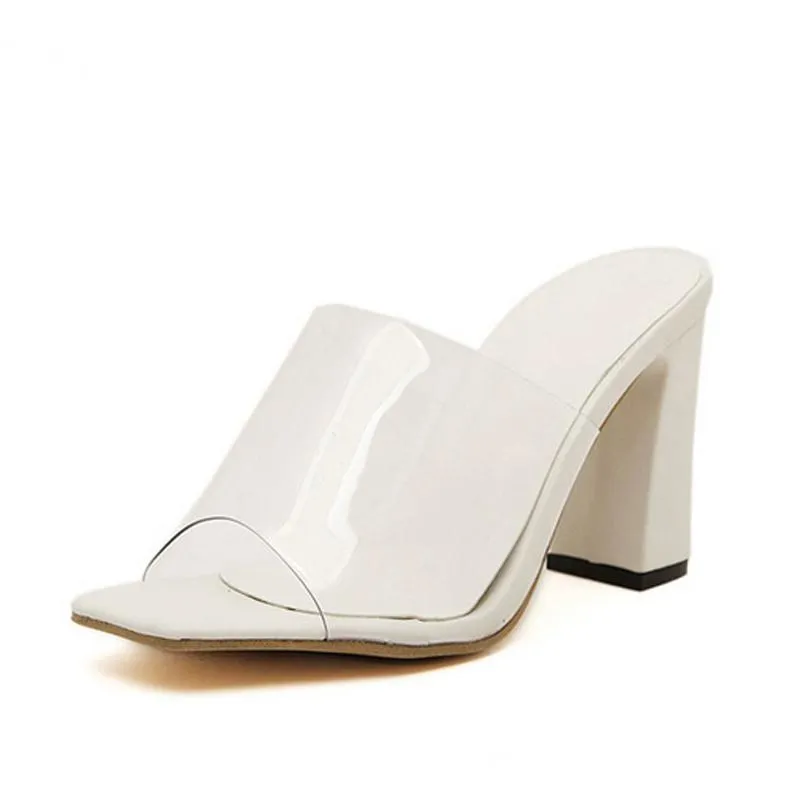 Women's Summer Casual Shoes With Square Heels