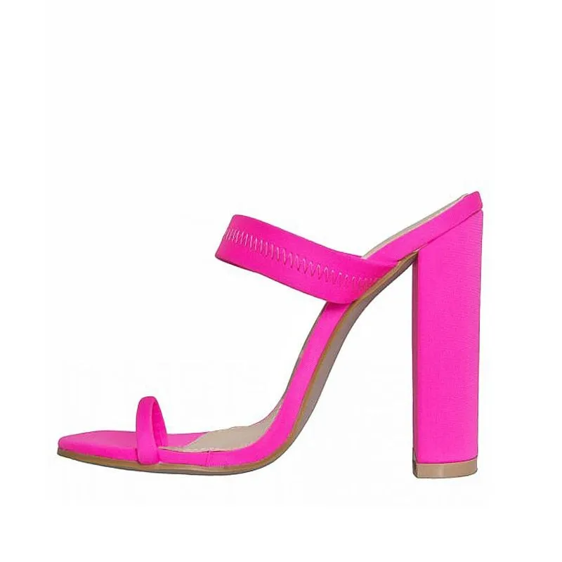 Women's Summer Flip Flops With High Heels