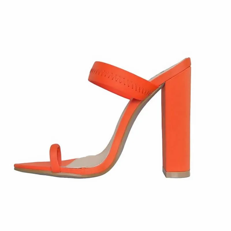 Women's Summer Flip Flops With High Heels