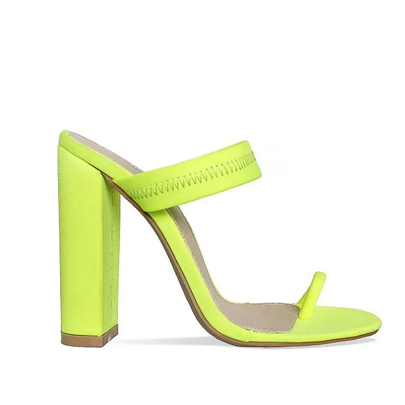 Women's Summer Flip Flops With High Heels