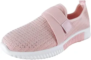 Womens Walking Shoes Wide Diabetic Shoes Non Slip Work Shoes Women Walking Ladies Shoes Casual Dress Sneakers Slip On Tennis Shoe Loafers Casual Slip On