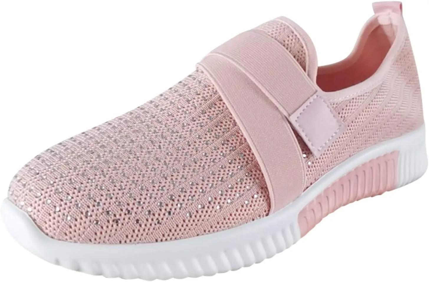Womens Walking Shoes Wide Diabetic Shoes Non Slip Work Shoes Women Walking Ladies Shoes Casual Dress Sneakers Slip On Tennis Shoe Loafers Casual Slip On