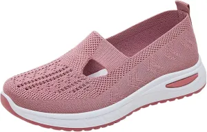 Women's Woven Orthopedic Breathable Soft Shoes Womens Running Shoes Wide Feet Men's Casual Dress Shoes Slip On Sneakers Platform Tennis Shoe Loafers Casual Slip On