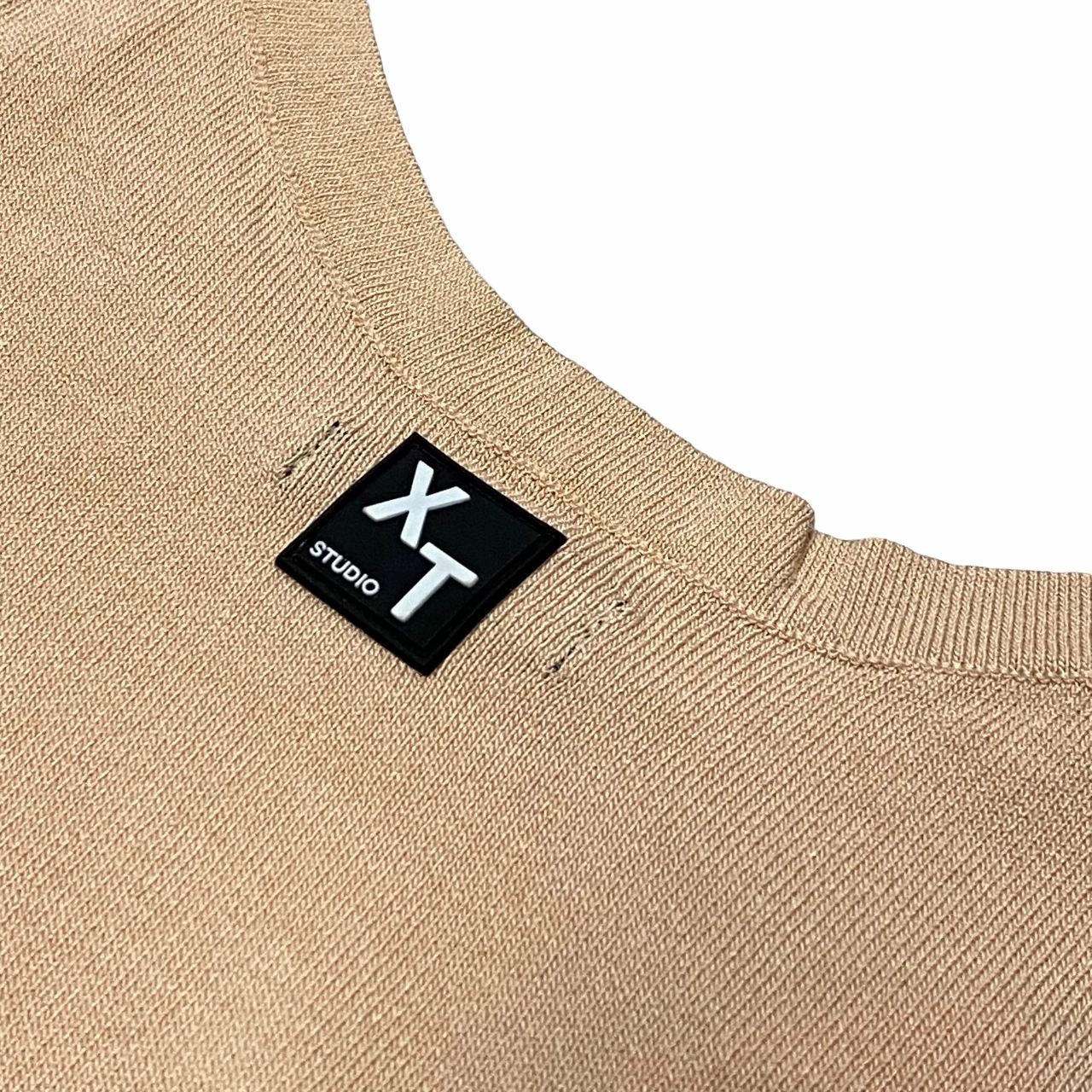 automatic control XT Studio canotta top da donna in cotone. Colore sabbia