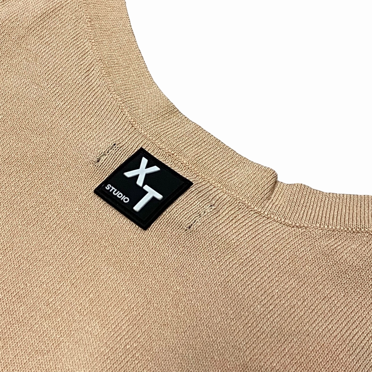 XT Studio canotta top da donna in cotone. Colore sabbia loading