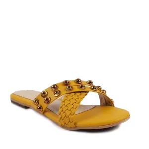 Yellow Formal Slipper 035292