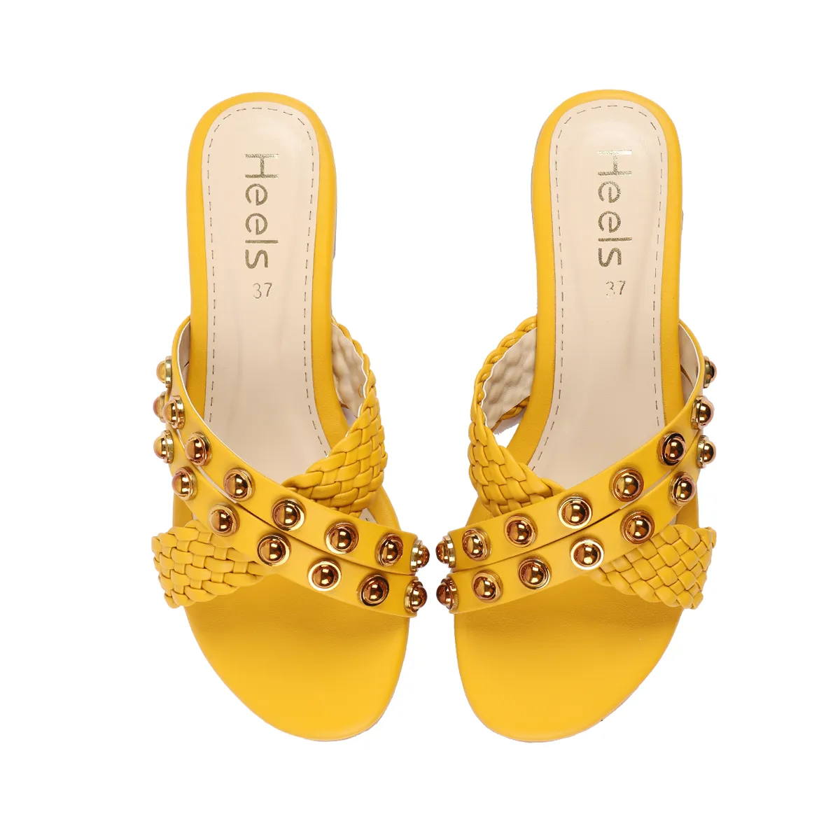 Yellow Formal Slipper 035292