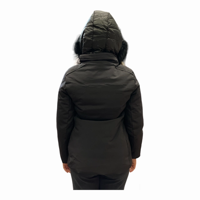 Street Ready Yes Zee Cappotto Bimba con Cappuccio O051/QZJJ 081 nero