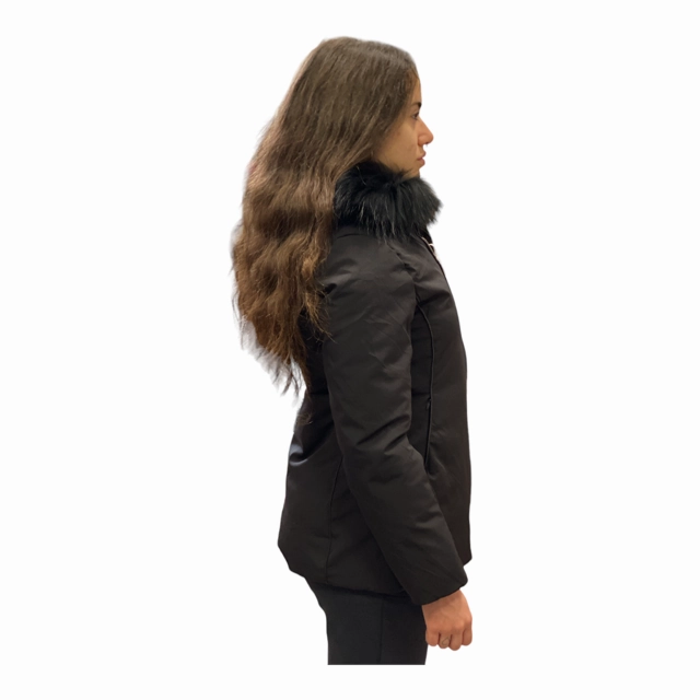 Gore-Tex Yes Zee Cappotto Bimba con Cappuccio O051/QZJJ 081 nero