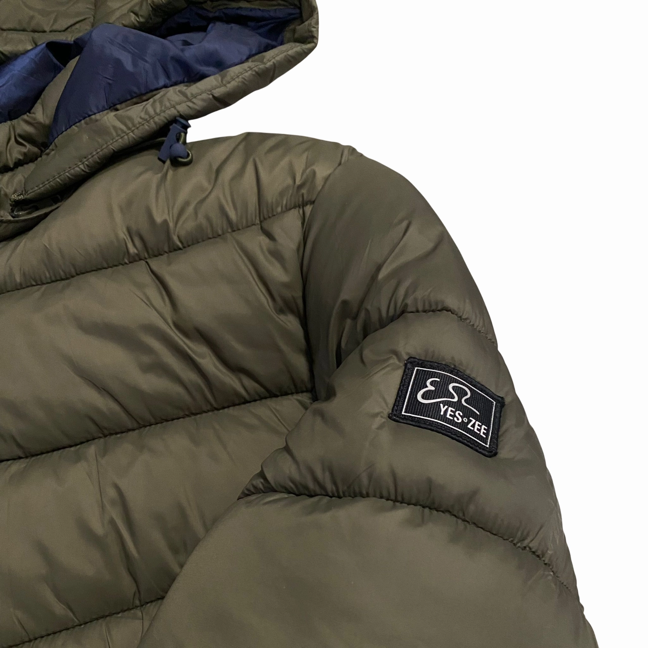 Yes Zee giubbotto trapuntato con cappuccio da ragazzo J838/QFJJ 0905 verde militare Announce