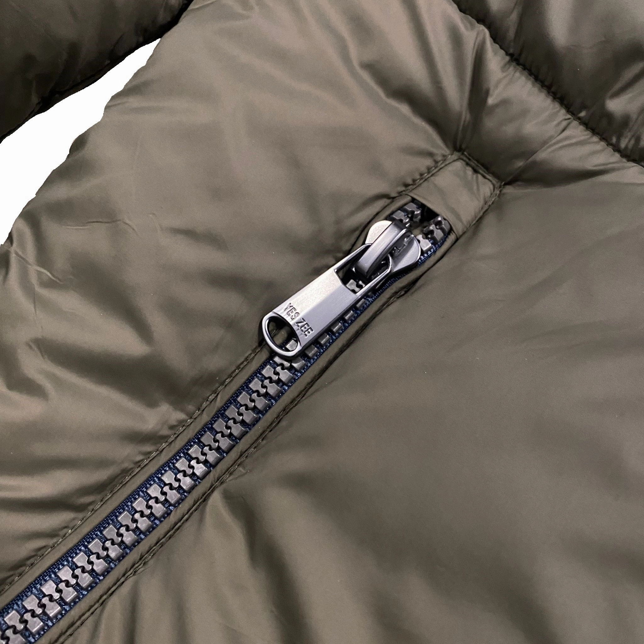 Yes Zee giubbotto trapuntato con cappuccio da ragazzo J838/QFJJ 0905 verde militare fireplace